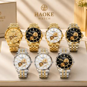 Đồng hồ đeo tay cơ HaoKe mã HK-2303G
